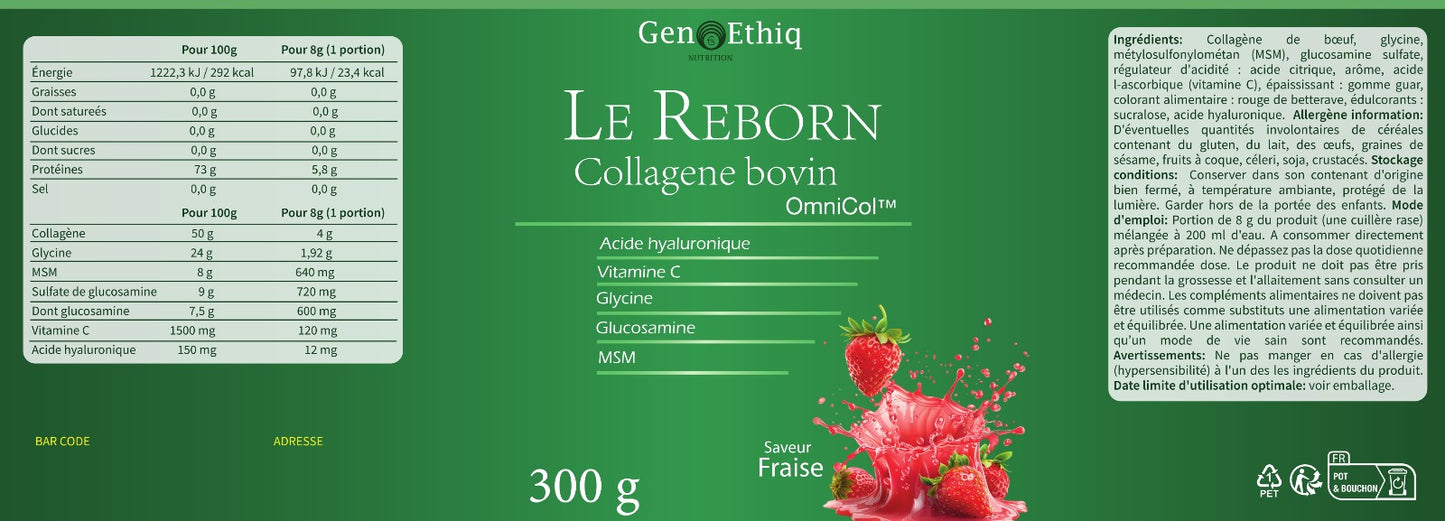 REBORN - COLLAGÈNE PEPTIDES